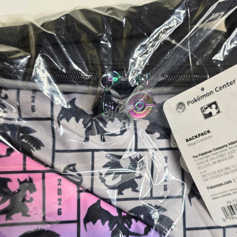 Pokémon Center NAIC 2026 Pokemon International Championship Exclusive Backpack - Picture 6 of 9